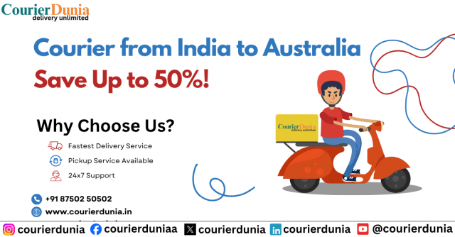 Courier from India to Australia: A Complete Guide
